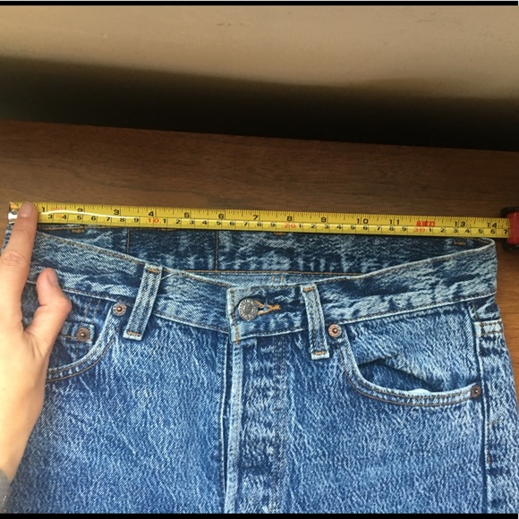 Vintage 501 Levi's reformation grunge denim - Picture 3 of 8